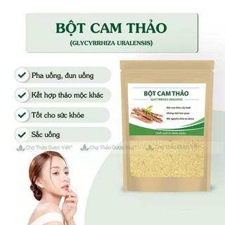 Bột cam thảo 1kg, bột đắp mặt nạ sáng da, giảm mụn, mờ thâm nám