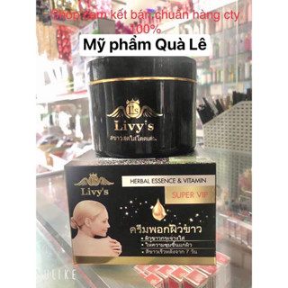 [ chuẩn hàng 100%] kem dưỡng trắng toàn thân body livy đen hủ 250g