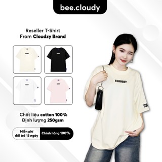 Áo thun phông nam nữ local brand form rộng teen cổ tròn oversize CLOUDZY TEE2