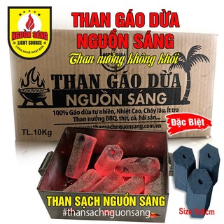Than Gáo Dừa Đặc biệt 5x8cm (túi 1kg)