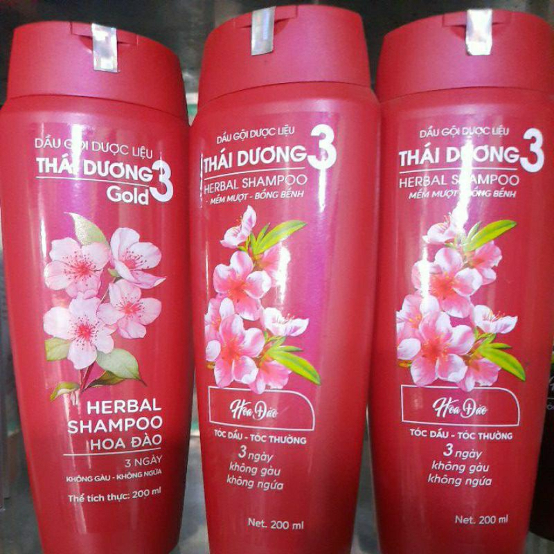 dầu gội thái dương 3 200ml