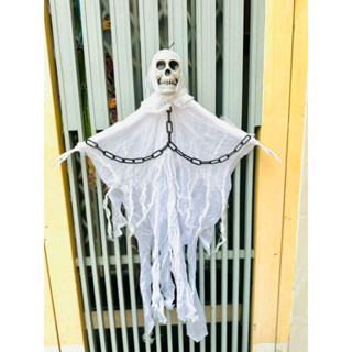 Dây Treo Ma Nữ/Đầu Lâu 1M Trang Trí Halloween
