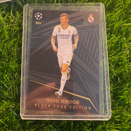 THẺ LẺ - BLACK EDGE EDITION - TOPPS MATCH ATTAX 2024 - TONI KROOS (REAL MADRID)
