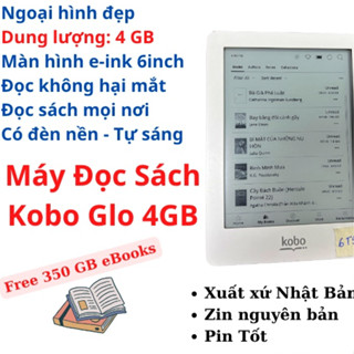 Máy Đọc Sách Kobo Glo 4GB (Ngoại Hình Đẹp) - Đã Cài Đặt Koreader