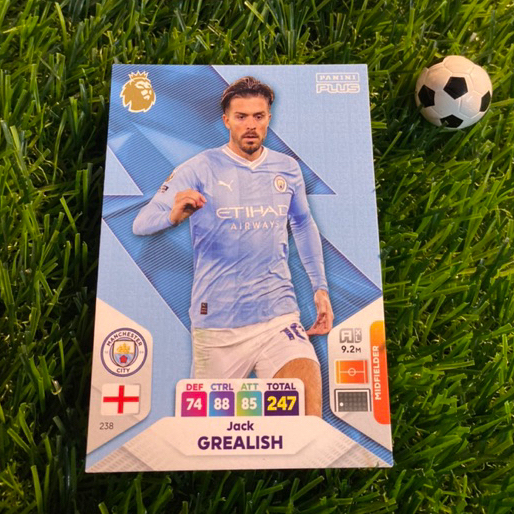 THẺ LẺ - PANINI ADRENALYN XL EPL PLUS 2024 - JACK GREALISH (MANCHESTER CITY)