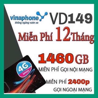    1 TỶ GB   SIM Vinaphone 4G Không Giới Hạn Data Truy Cập Mạng Nghe Gọi Dùng Miễn Phí 1 Năm Không Cần Nạp Tiền IB360 