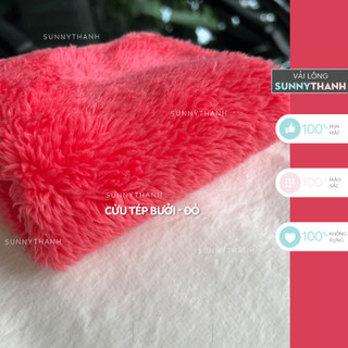  🍋 CỪU TÉP BƯỞI 🍋 Vải lông cừu tép bưởi may bọc sofa gối tựa đầu giường gối sofa áo ấm mùa đông 