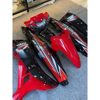 Dàn áo Sirius Đỏ Đen thắng đĩa/ thắng đùm - 16 món nhựa đen nhám( Xem mô tả)