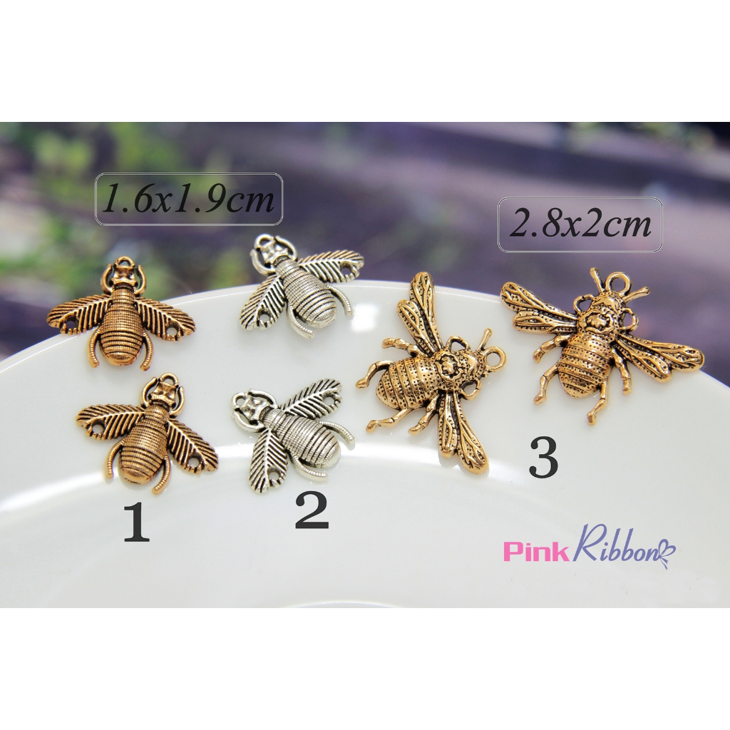 *Set 2c - Charm hình Bọ rùa bé phụ kiện thời trang, gắn lên phụ kiện tóc, làm phụ kiện nơ bờm kẹp tóc, DIY, handm