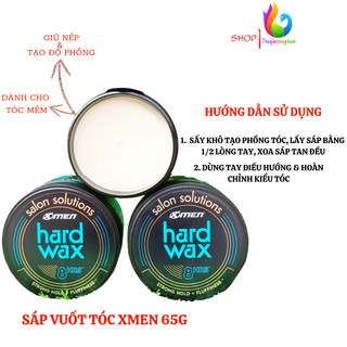 Sáp Wax Vuốt Tóc XMen Salon Solution 70g/65g