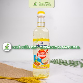 Chai 1 lít - DẦU ĂN Vietcoco - Dầu dừa Vietcoco COOKING OIL - Nhà Hữu Cơ