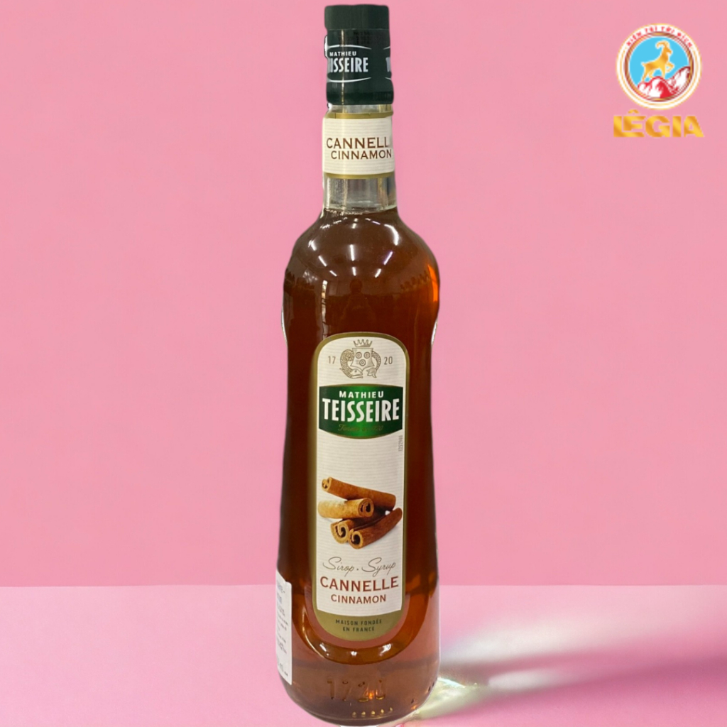 Siro TEISSEIRE Quế 700ml, Ship nhanh toàn quốc - Cinnamon Sirup