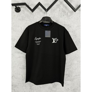 [Ảnh Thật] Áo Thun Louis Vuitton EQUIPE cotton dày nam nữ - Streetwears SG