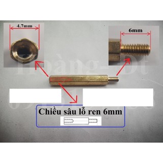 Trụ đồng M3 đực- cái