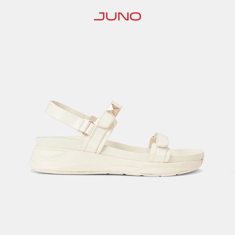 Giày Sandal Nữ 5cm Thời Trang JUNO Thể Thao Phối Khoá Trang Trí SD05103