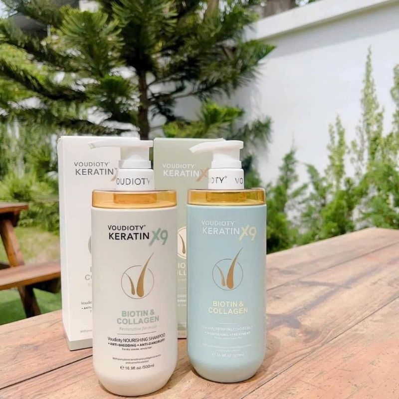 Cặp Gội Xả Keratin 𝐗𝟗