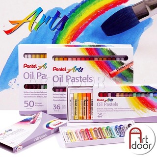   ARTDOOR  Bộ màu vẽ Sáp Dầu PENTEL Oil Pastel  hộp giấy  