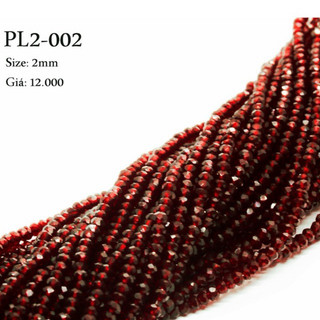 Dây hạt pha lê 2mm - Link 1/2, nguyên liệu trang trí may mặc, phụ liệu may mặc, phụ kiện tóc