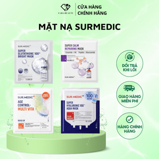 [CHÍNH HÃNG] MẶT NẠ DƯỠNG TRẮNG SUR MEDIC BRIGHT GLUTATHIONE MASK