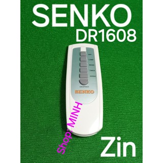 Remote quạt Senko DR1608 zin (F23) – rì mót, rờ mót điều khiển kèm 2 pin quạt đứng F23 Senko DR1608