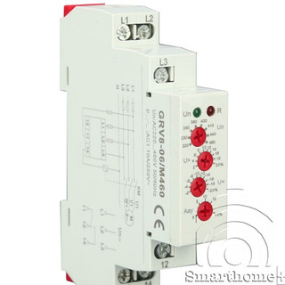 Công Tắc Bảo Vệ Mất Pha, Đảo Pha, Quá Áp, Thấp Áp 1 Pha/ 3 Pha RT8