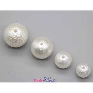 *Hạt trai xước có lỗ các cỡ, trang trí may mặc, hoa cài áo, hoa phụ liệu may mặc, phụ kiện tóc