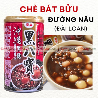 Chè Bát Bửu Đường Nâu Taisun (Đài Loan) 340G [Cháo Bát Bửu] [Có kèm muỗng]