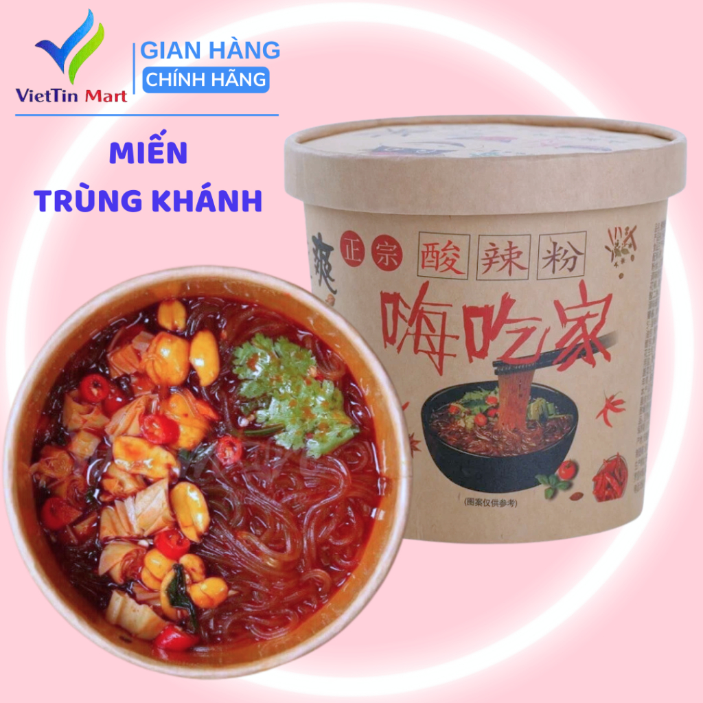 1 thùng miến trùng khánh chua cay ( 1 thùng = 6 cốc )