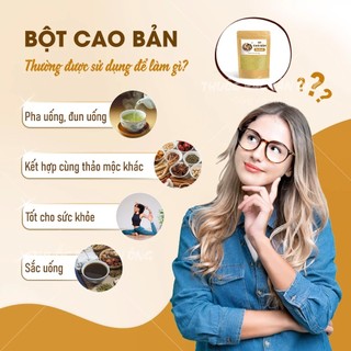 Bột Cảo Bản Xay Mịn 100g (Cảo Bản Nguyên Chất)