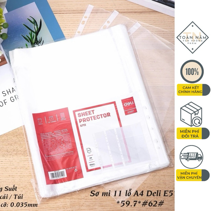 File Lá Mỏng DELI E5712