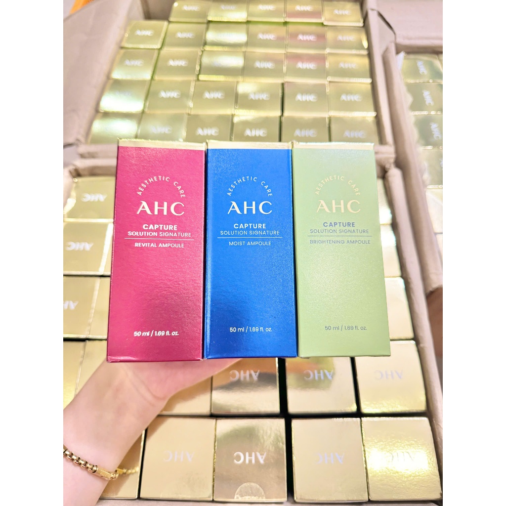 Tinh chất AHC Capture Solution Prime Ampoule 50ml/ Royal Saponin/ Collagen Ampoule 30ml | BigBuy360 - bigbuy360.vn