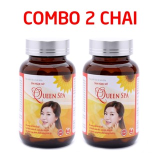 Combo 2 lọ x 30 viên Sâm Ngọc Nữ Beauty Queen Spa giúp đẹp sáng da, tăng nội tiết tố nữ - 2 lọ x 30 viên