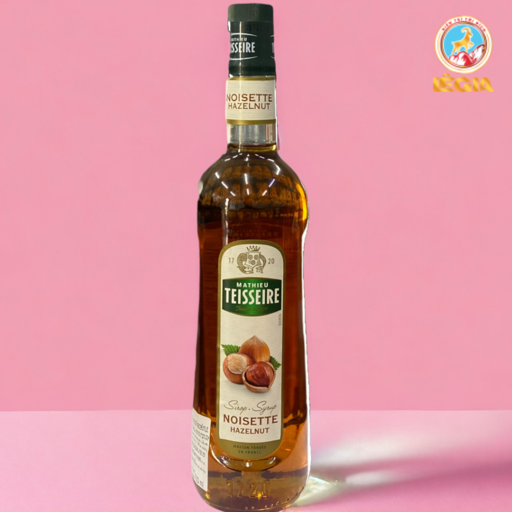 Siro TEISSEIRE Hạt Phỉ 700ml, Ship nhanh toàn quốc - Hazelnut Sirup