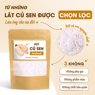 Bột củ sen nguyên chất 1kg (Giàu dinh dưỡng, hỗ trợ giảm cân)
