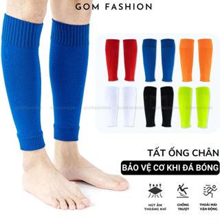  Tất ống bảo vệ cơ GOMTAT vớ ống chân chất polyester hút ẩm thoáng khí chơi thể thao - TATONG-2506-1DOI 