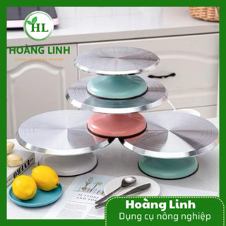 Bàn xoay inox mặt 30-Xoay trưng bày sản phẩm ,làm bánh kem