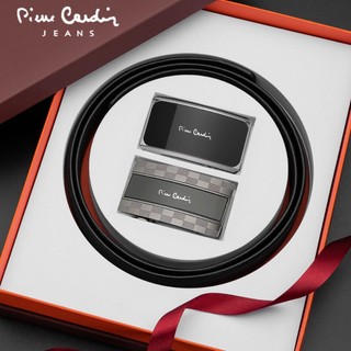 Bộ 2 mặt + 1 dây thắt lưng nam Pierre Cardin PC038