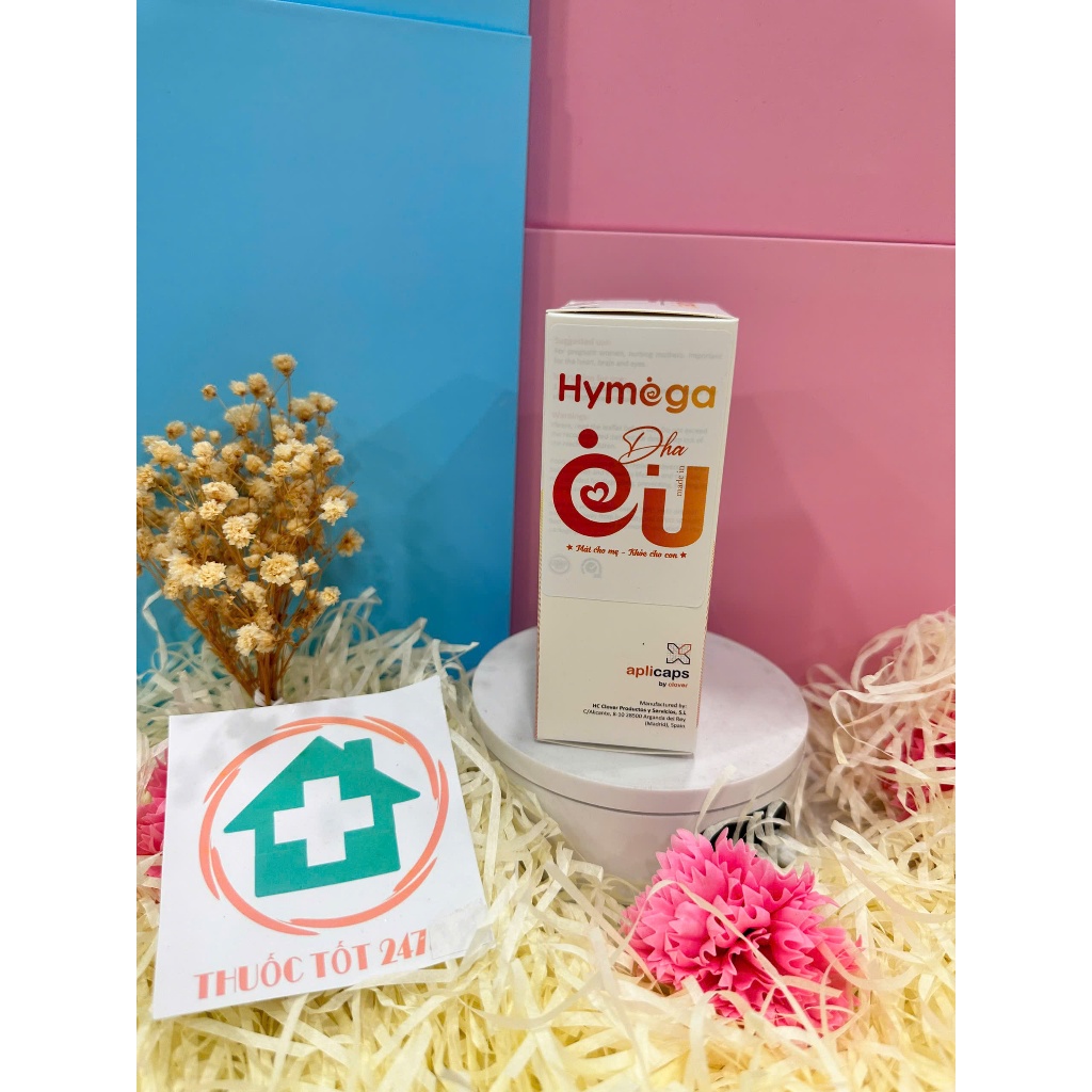 Viên uống Hymega - Bổ sung DHA siêu tinh khiết cho mẹ bầu hộp 30 viên