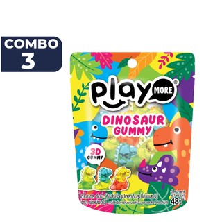 Kẹo dẻo con khủng long Playmore 48g