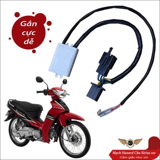 Mạch Hazard Cho Sirius Nháy 4 Bóng Xi Nhan Cao Cấp Bấm Sẵn Giắc Cắm Sử Dụng Trên Công Tắc Zin