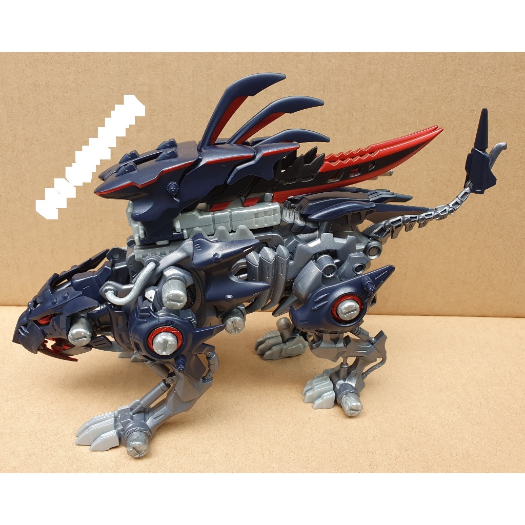 Mô Hình Lắp Ráp Thú Vương Takara Tomy Zoids Wild ZWR02 - Rising Liger Panzer Nobox