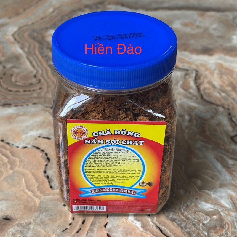 Chà bông nấm sợi chay Âu Lạc 100 gr