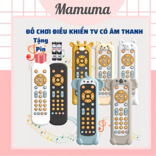 Đồ chơi điều khiển phát nhạc âm thanh, gặm nướu cho bé nhiều nút bấm vui nhộn thoả mãn sự tò mò