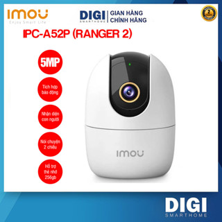 Camera Wifi IMOU Ranger 2 A52P 5MP 3K, A42P 4MP, A32EP, A22EP, Ranger Mini K2MP 3MP/5MP, Xoay 360 độ, Đàm Thoại 2 Chiều
