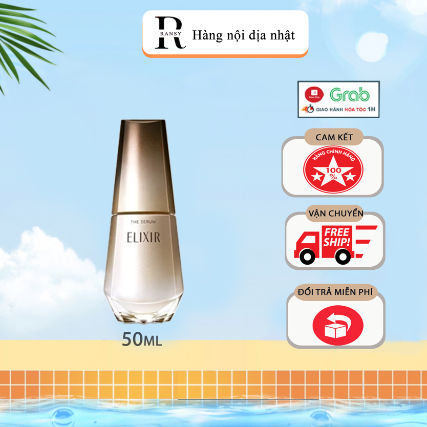 Serum kích hoạt trẻ hóa làn da ELIXIR THE SERUM 50ML Nội Địa Nhật Bản
