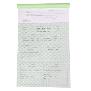 Giấy giới thiệu sinh hoạt Đảng