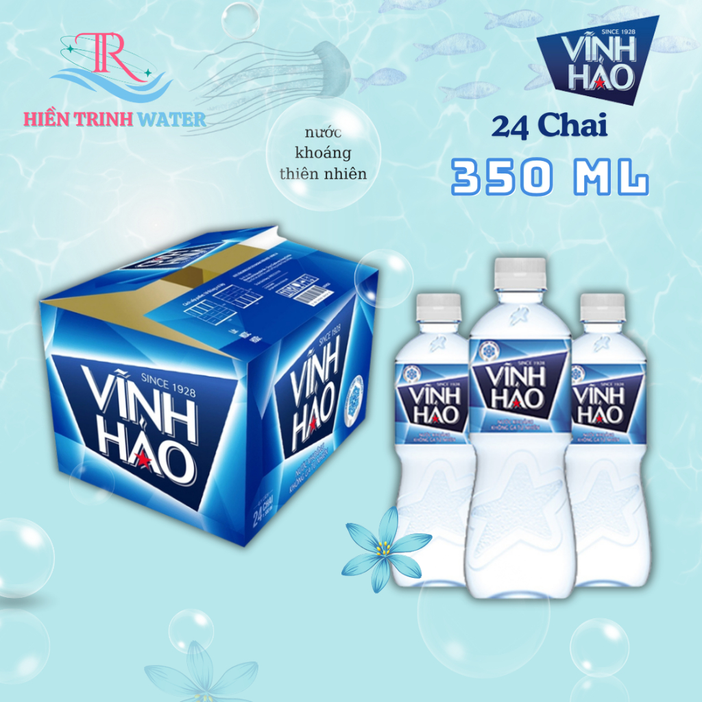 Nước Khoáng Vĩnh Hảo 350ml (24chai)