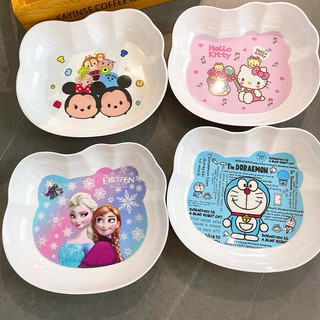 🌸𝐓𝐀̣̆𝐍𝐆 𝐐𝐔𝐀̀🌸 Dĩa lòng sâu 3D, muỗng Kuromi,Melody, Cinnamoroll,Doremon Doraemon Hello Kitty PR
