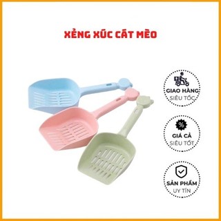 [ Siêu Rẻ ] Xẻng xúc cát vệ sinh mèo - xẻng hốt cát dọn vệ sinh phân cho mèo - phụ kiện chó mèo