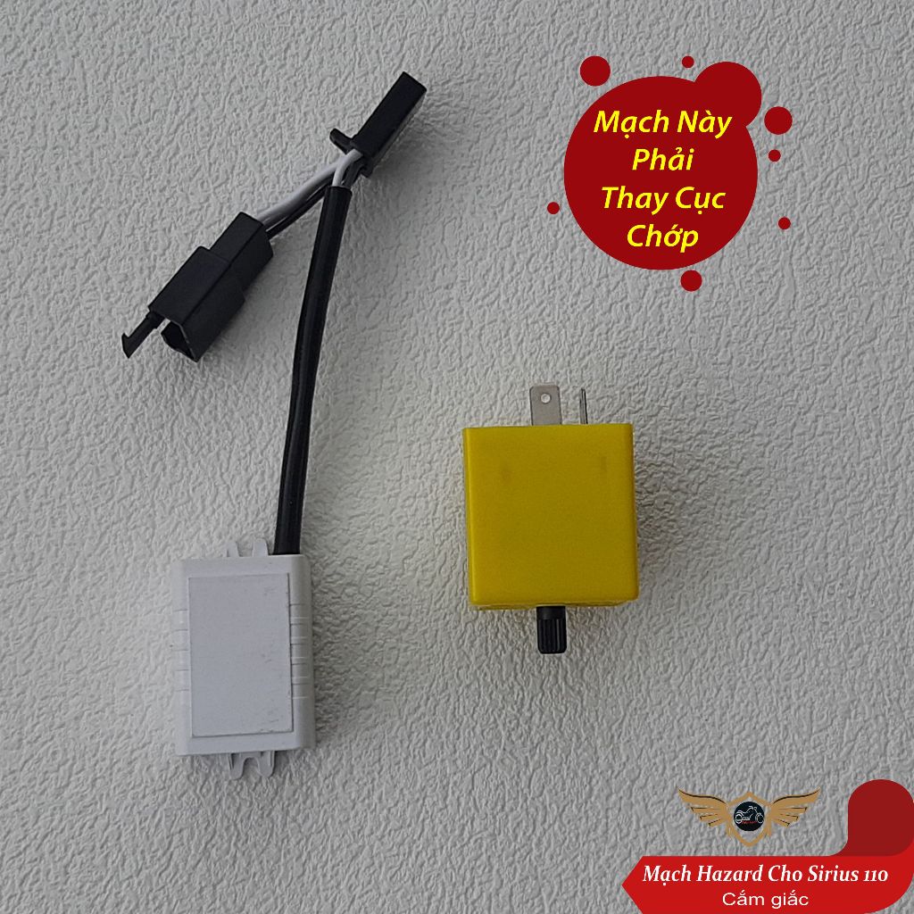 Mạch Hazard (Đèn Ưu Tiên) Cho Xe Sirius 110 Sử Dụng Trên Nút Xi Nhan Zin